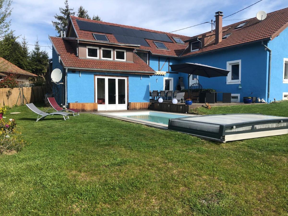 La maison bleue Altenbach Eksteriør billede